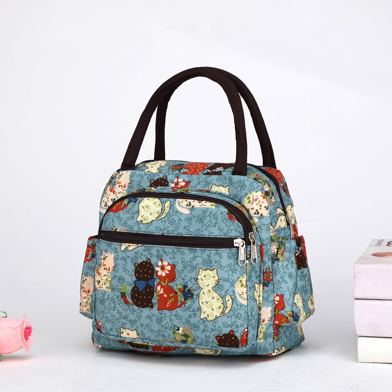 Cute Cat Print Handbag Kalsten