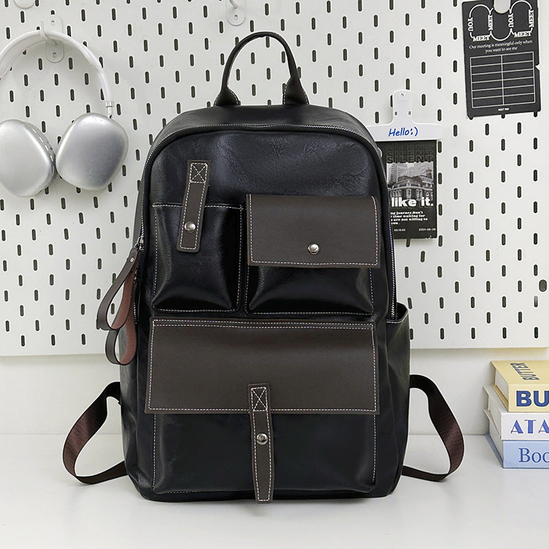 Classic Leather Rucksack