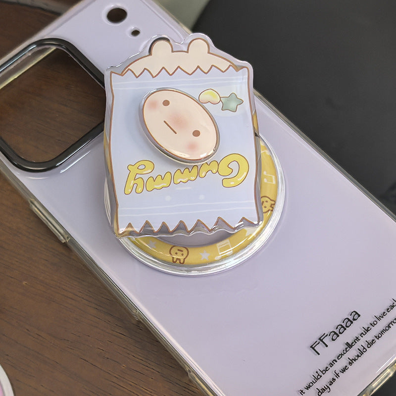 Floral Ice Cream Cone Phone Grip Kalsten