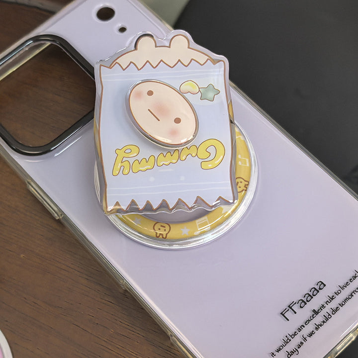 Floral Ice Cream Cone Phone Grip Kalsten