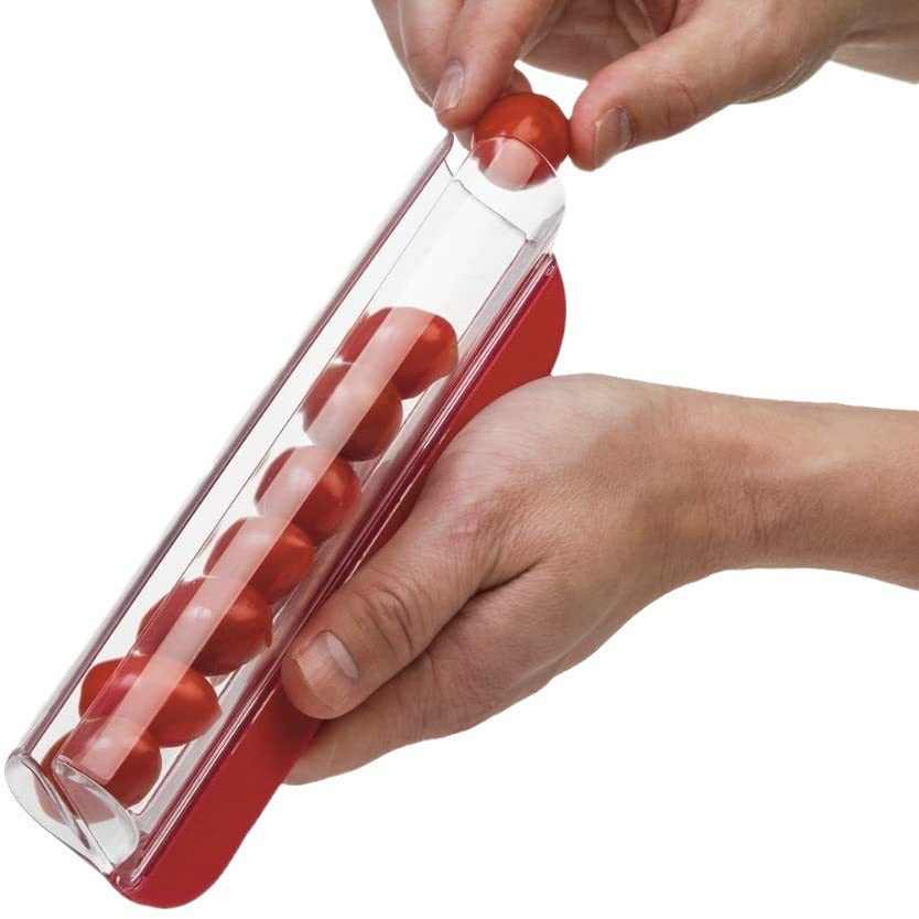 Compact Handheld Grape De-Stemmer And Cherry Pitter Fruit Preparation Tool