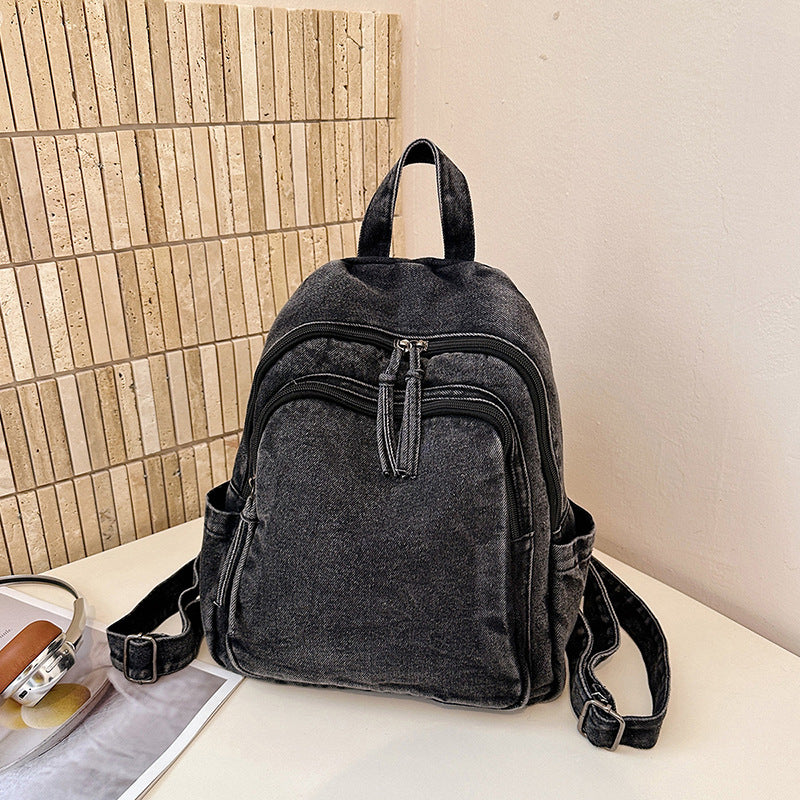 Durable Denim Backpack Kalsten
