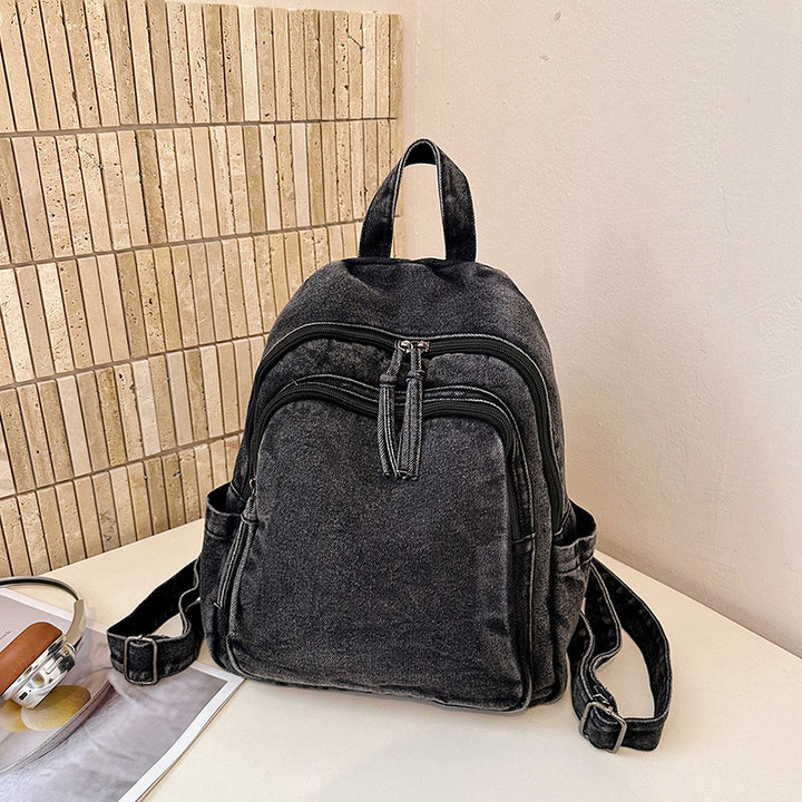 Durable Denim Backpack Kalsten