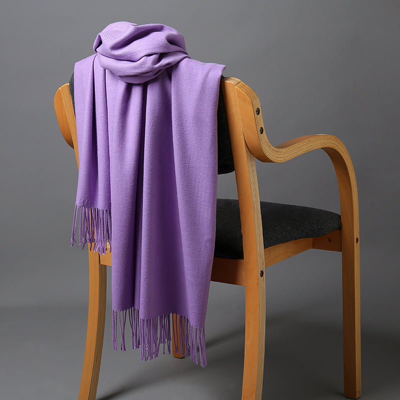Luxurious Cashmere-Blend Throw Blanket