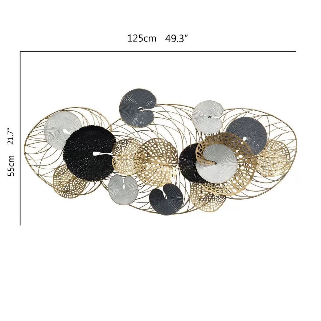 Abstract Metal Wall Art Sculpture Kalsten