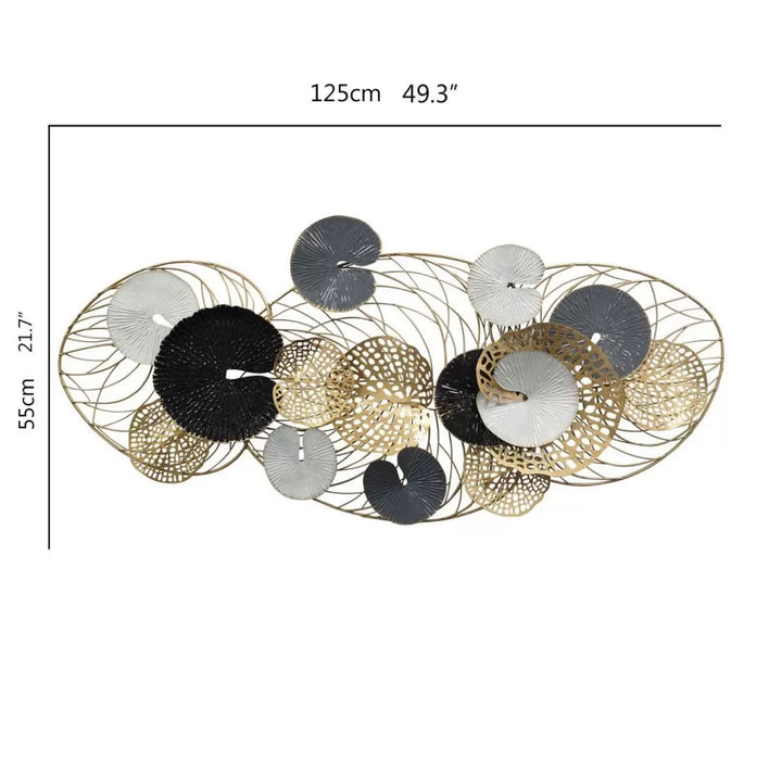 Abstract Metal Wall Art Sculpture Kalsten