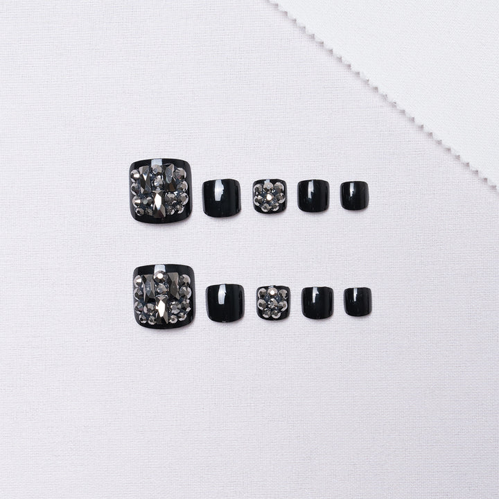 Decorative Rhinestone Pedicure Set  1791110394