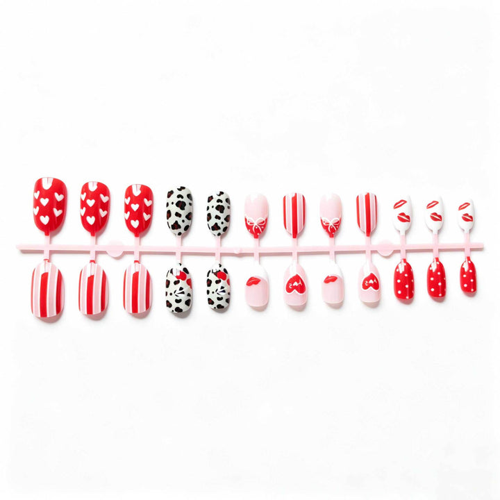 Heart-Themed Nail Art Set