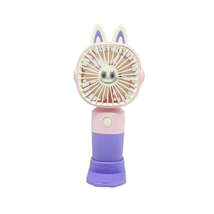 Women Portable Hand Fan with Cat Ears and USB Connection Kalsten