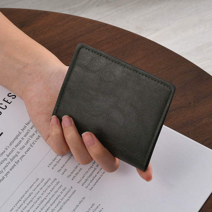 Compact Leather Card Holder Kalsten