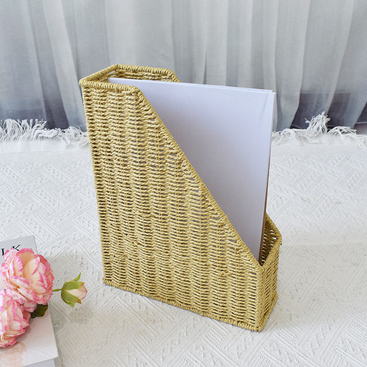 Elegant Woven Storage Tray Kalsten