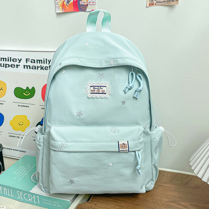 Stylish Floral-Embellished Backpack Kalsten