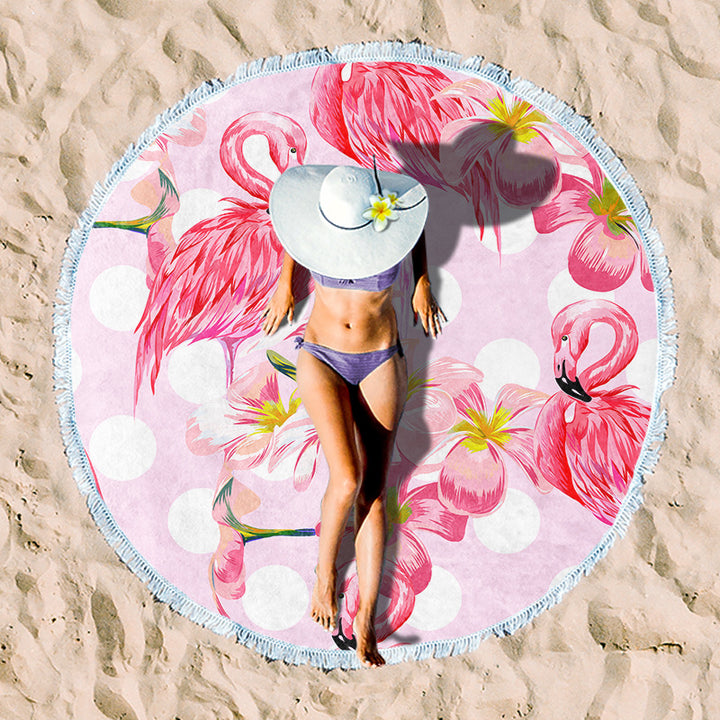 Rundstrand towel with unique sunset design Kalsten