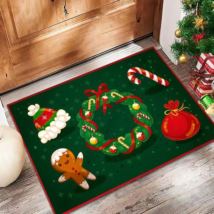 Festive Holiday Door Mat Kalsten