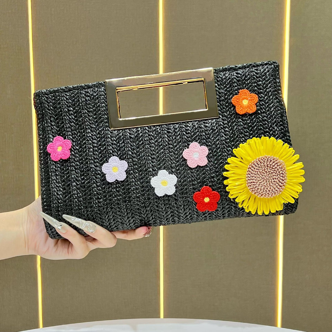 Decorative Floral Handbag
