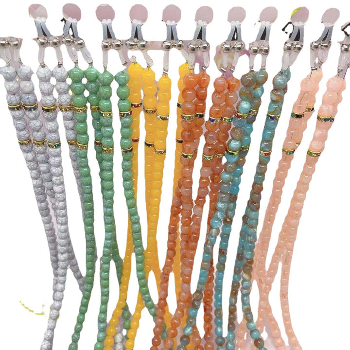 Multi-Strand Beaded Eyewear Chain Kalsten