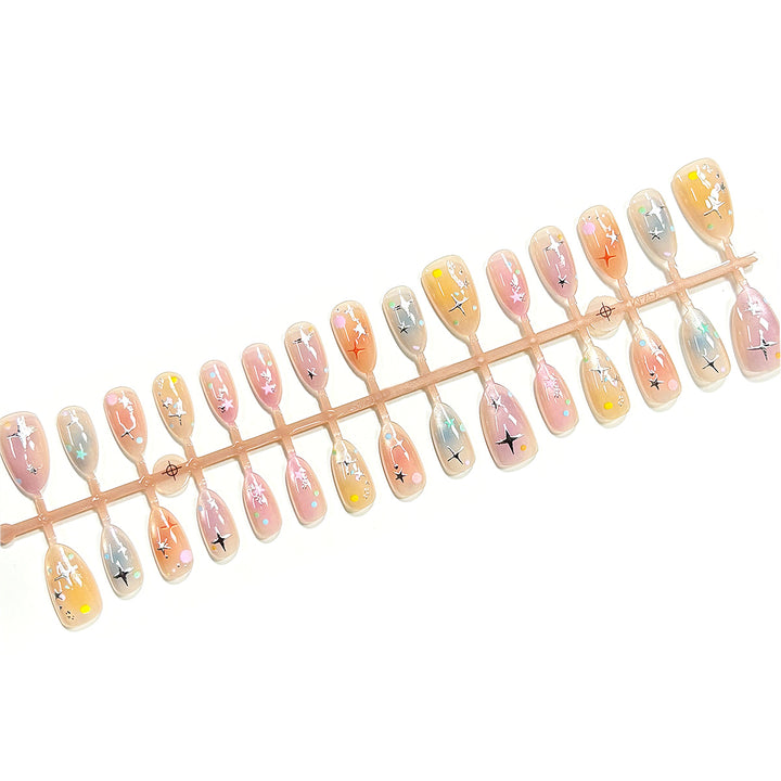 Decorative Press-On Nail Art Set Kalsten