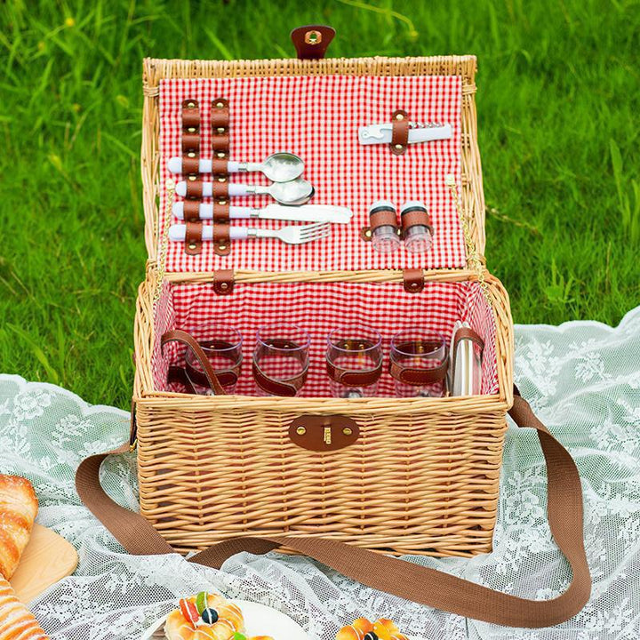 Handcrafted Wicker Storage Box Kalsten