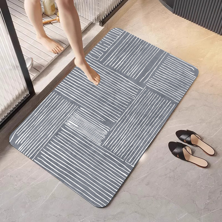 Decorative Bathroom Mat Kalsten
