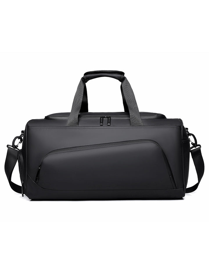 Sporty travel bag with extendable main compartment and multiple organizing pockets Kalsten