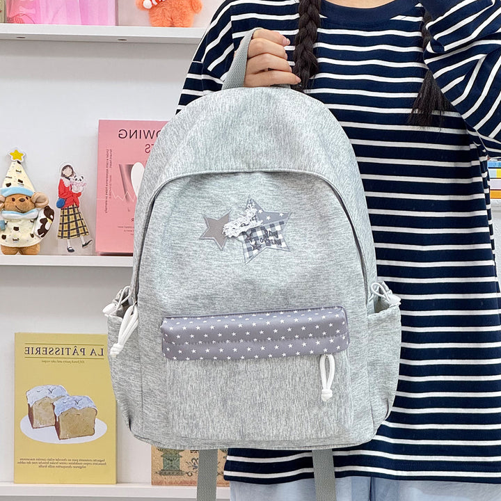 Stylish Star-Embellished Backpack Kalsten