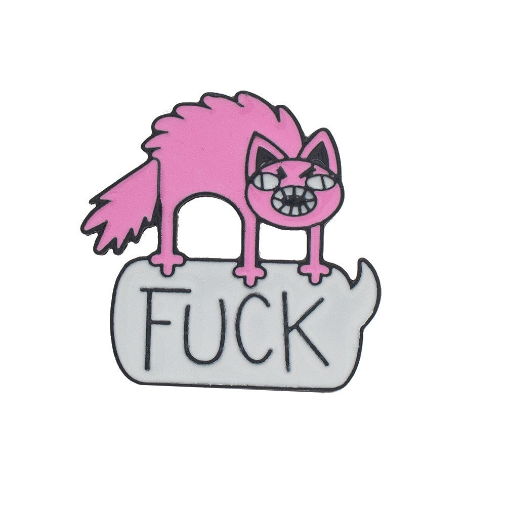 Whimsical Cartoon Enamel Pin Kalsten