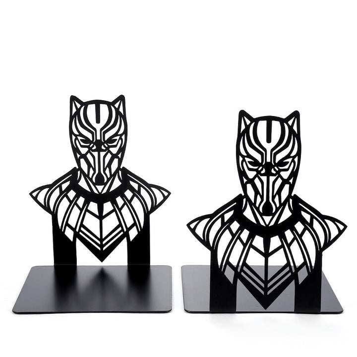 Artistic Skull-Themed Bookends
