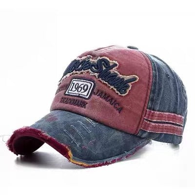 Distressed Vintage Style Baseball Cap