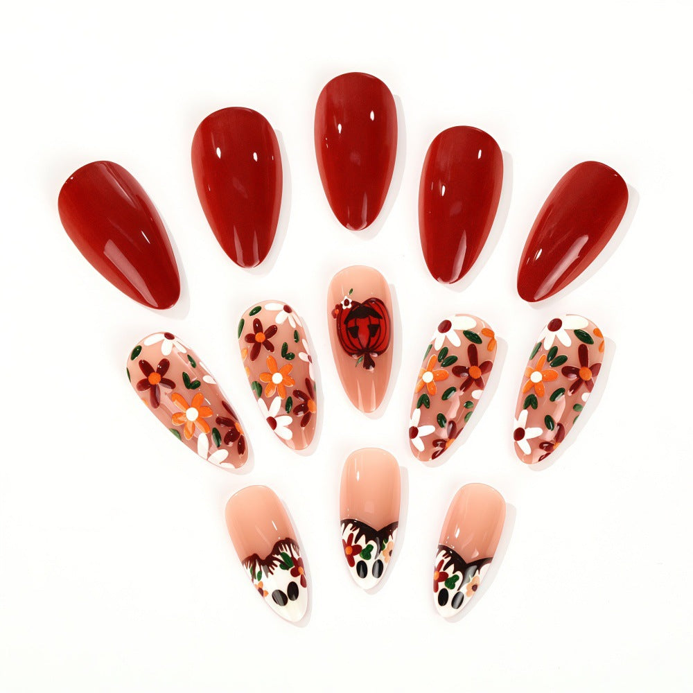 Artificial nails with autumn motifs Kalsten