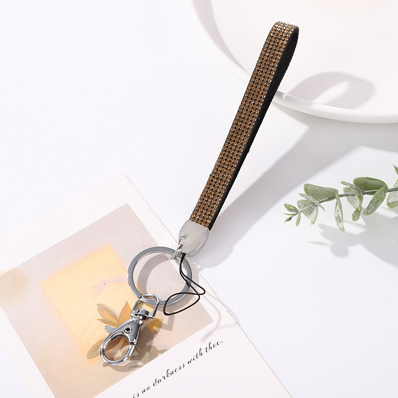 Rhinestone Accent Keychain Holder Kalsten