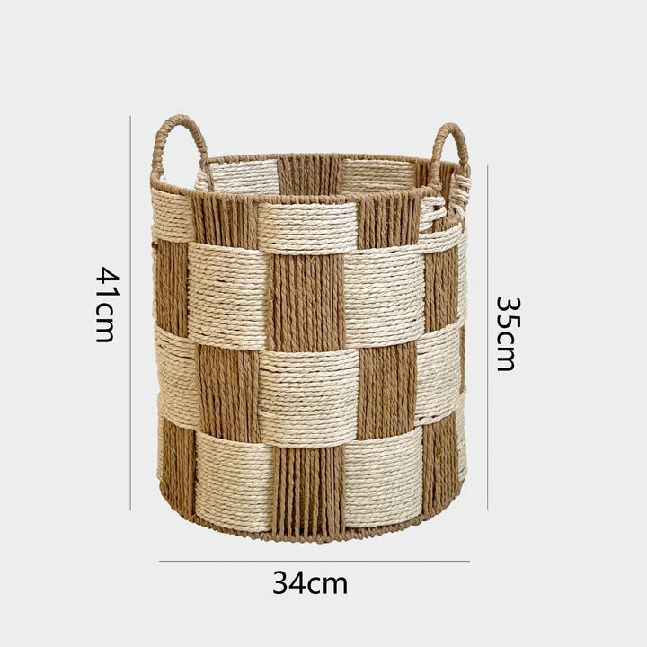 Handwoven storage basket Kalsten