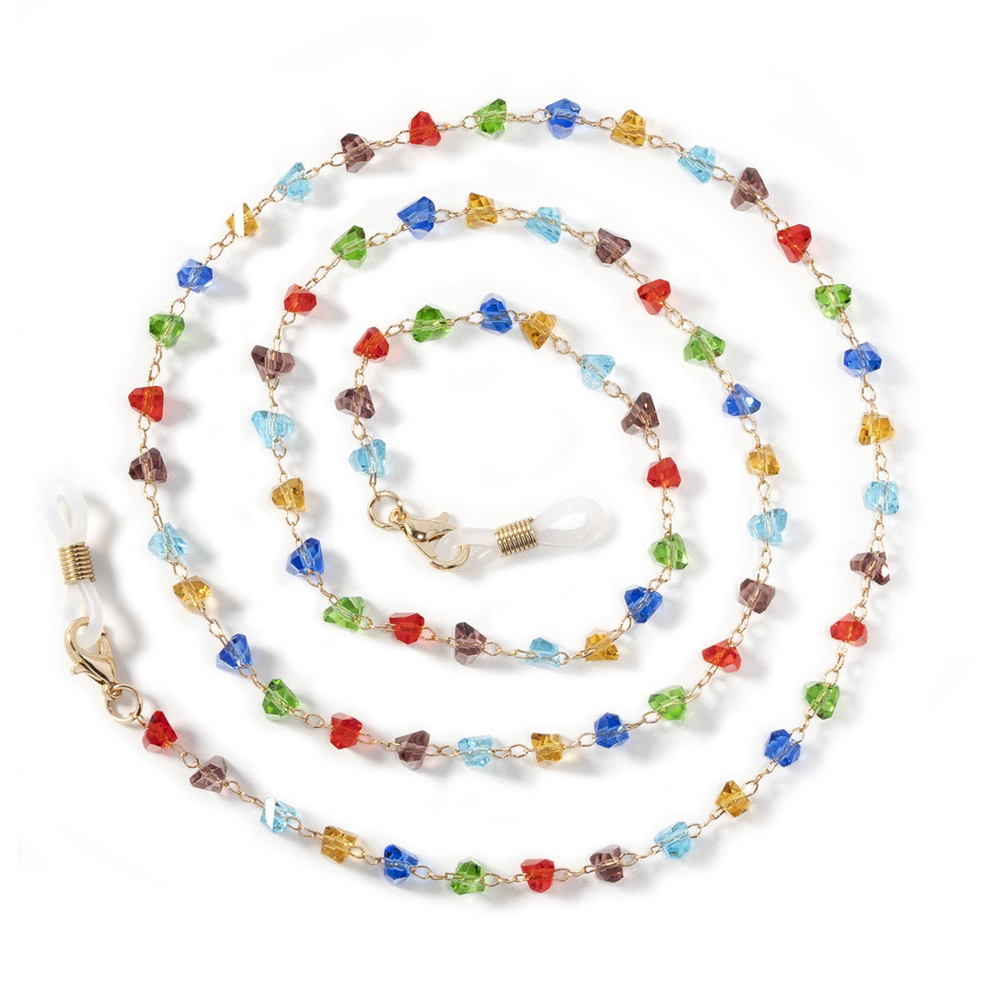 Chic Geometric Beaded Eyewear Holder kalsten