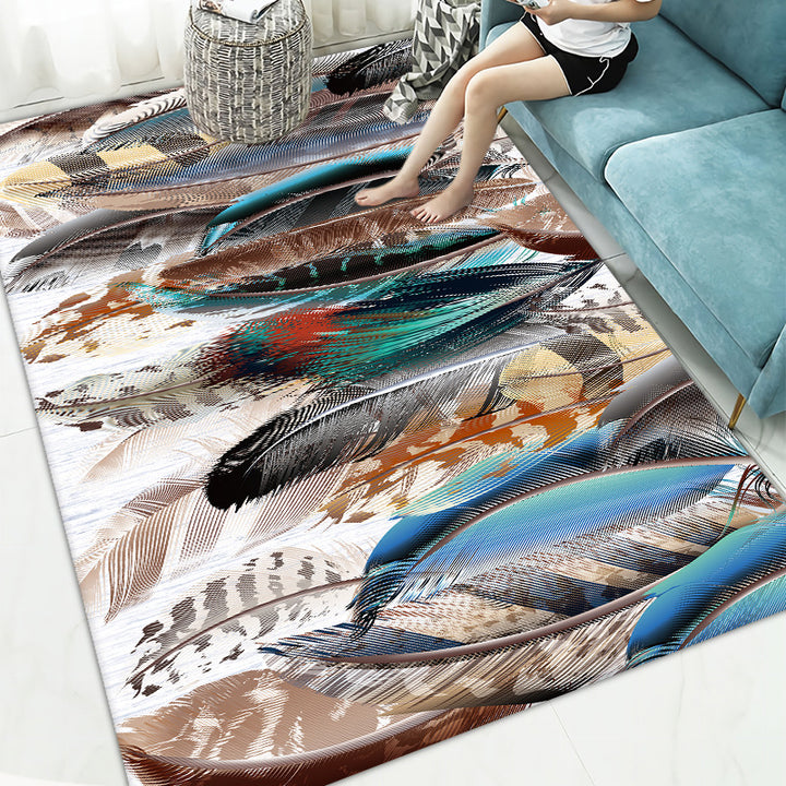 Floral Printed Area Rug Kalsten