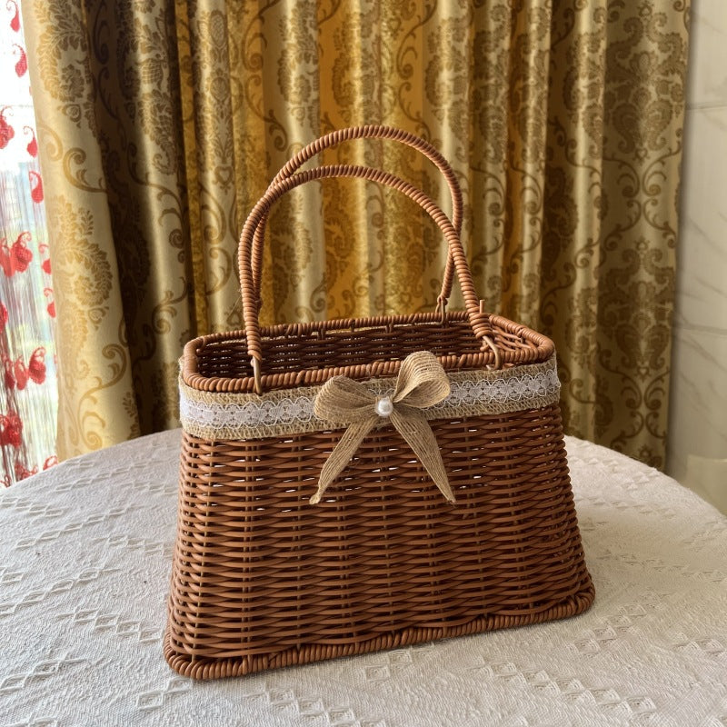 Eco-Friendly Storage Woven Basket Kalsten