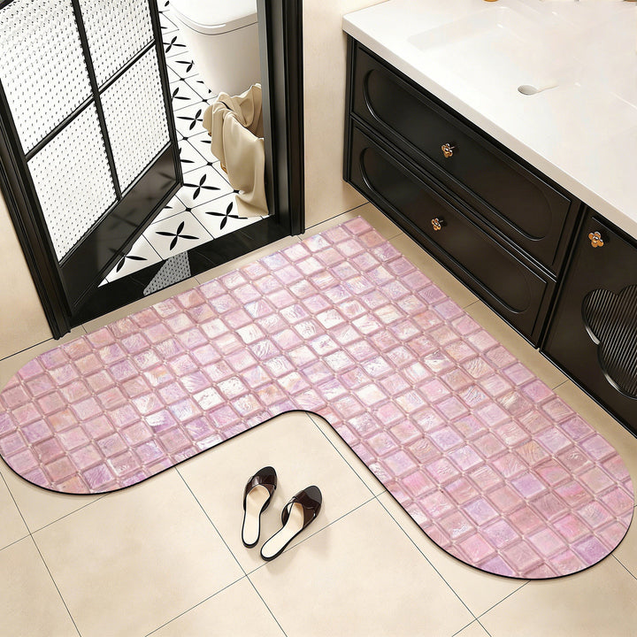 Memory Foam U-Shaped Bath Mat