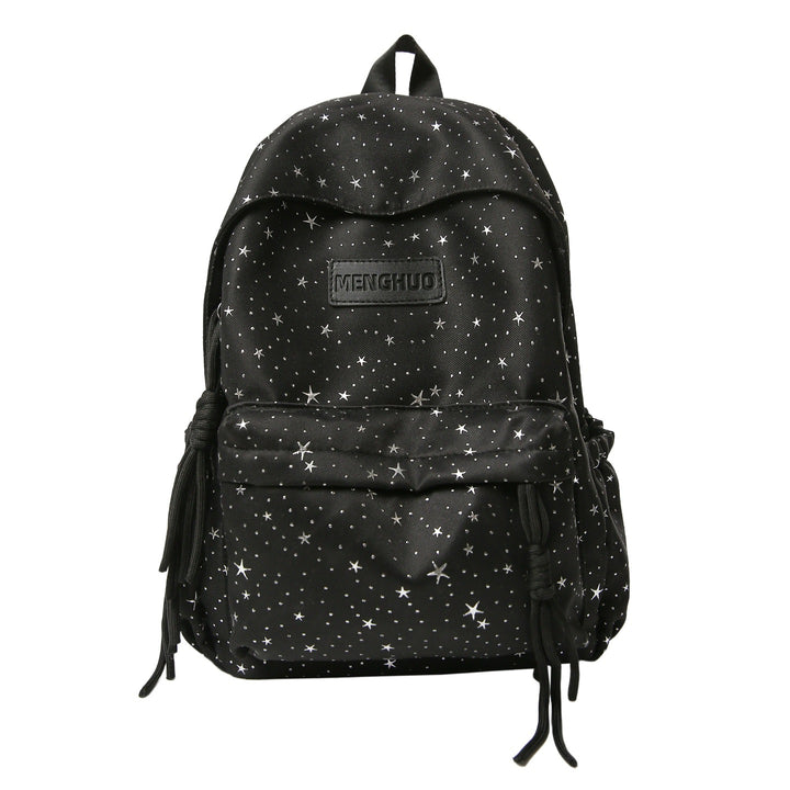 Star-Print Casual School Backpack Kalsten