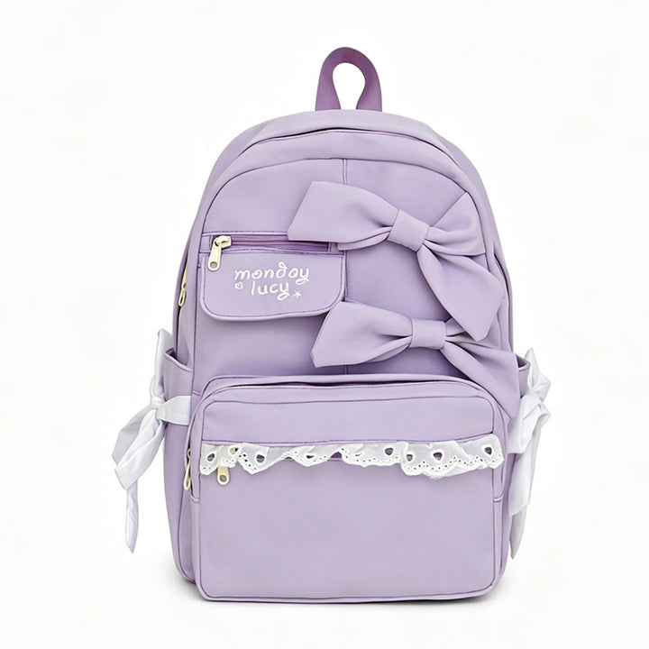 Cute Bow-Detail Backpack Kalsten