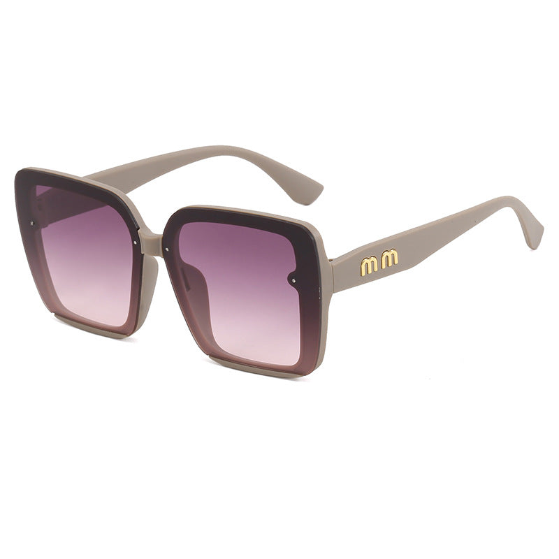 Women's fashionable square sunglasses with gradient lenses Kalsten