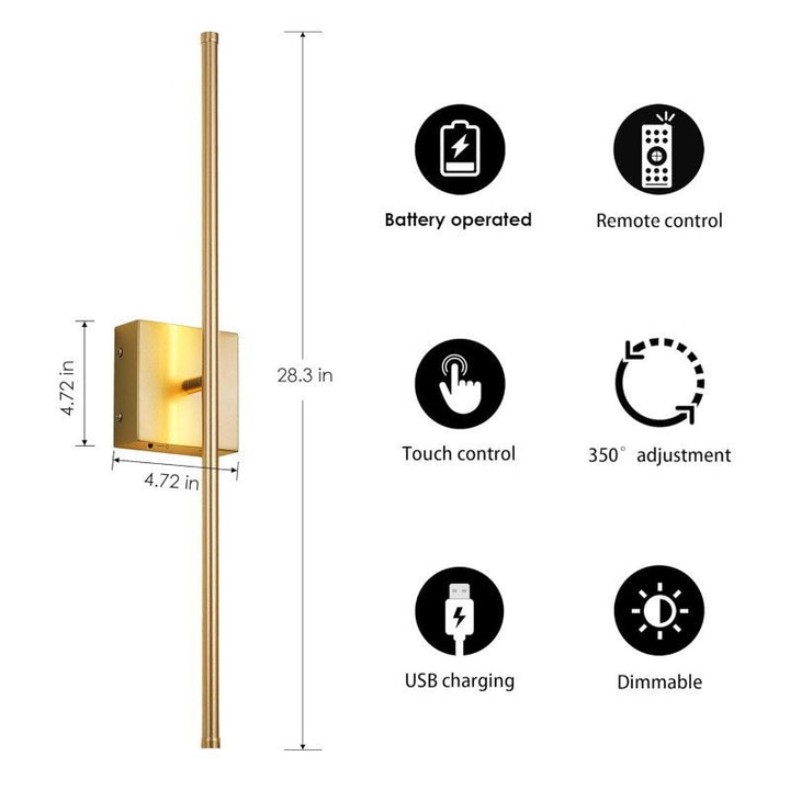 Modern Minimalist Wall Light Fixture
