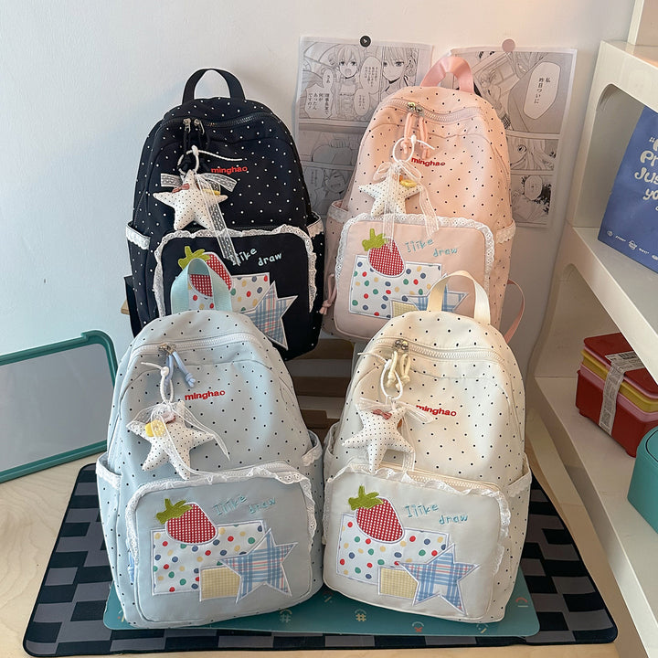 Cute Illustrated Graphic School Backpack Kalsten