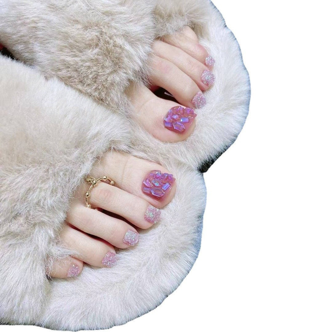 Artful house shoe nail art Kalsten