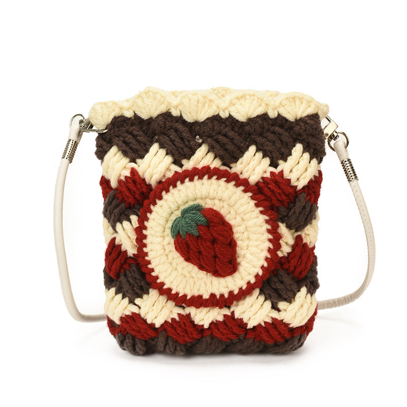 Crafted Crochet Mini Crossbody Bag