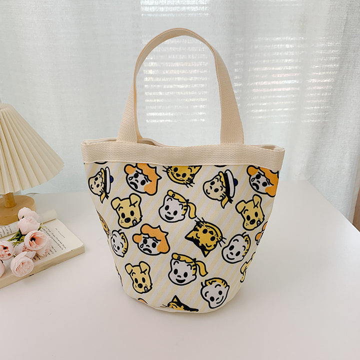 Fun-Themed Character Tote Bag
