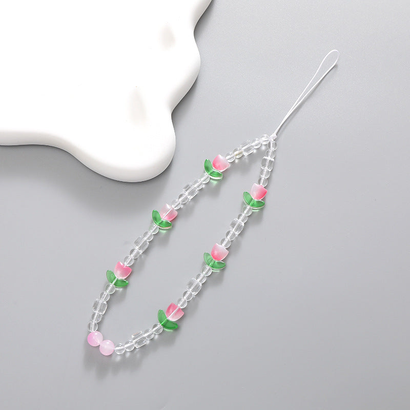 Floral Beaded Eyewear Holder Kalsten