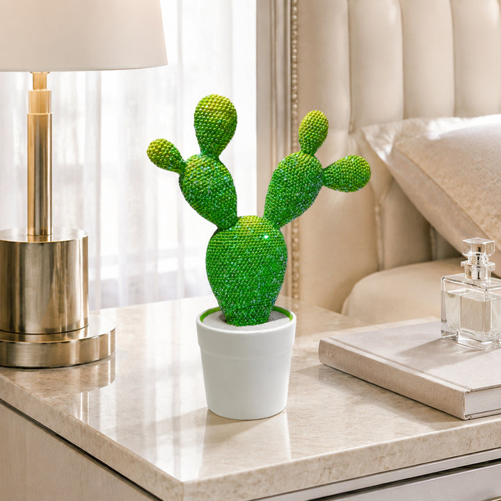 Glittering Cactus Decorative Figure Kalsten
