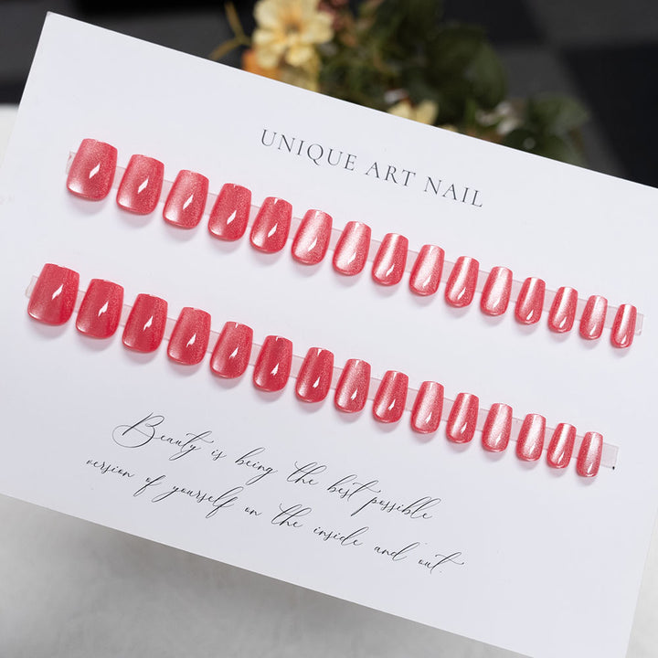 Glossy Acrylic Press-On Nail Set