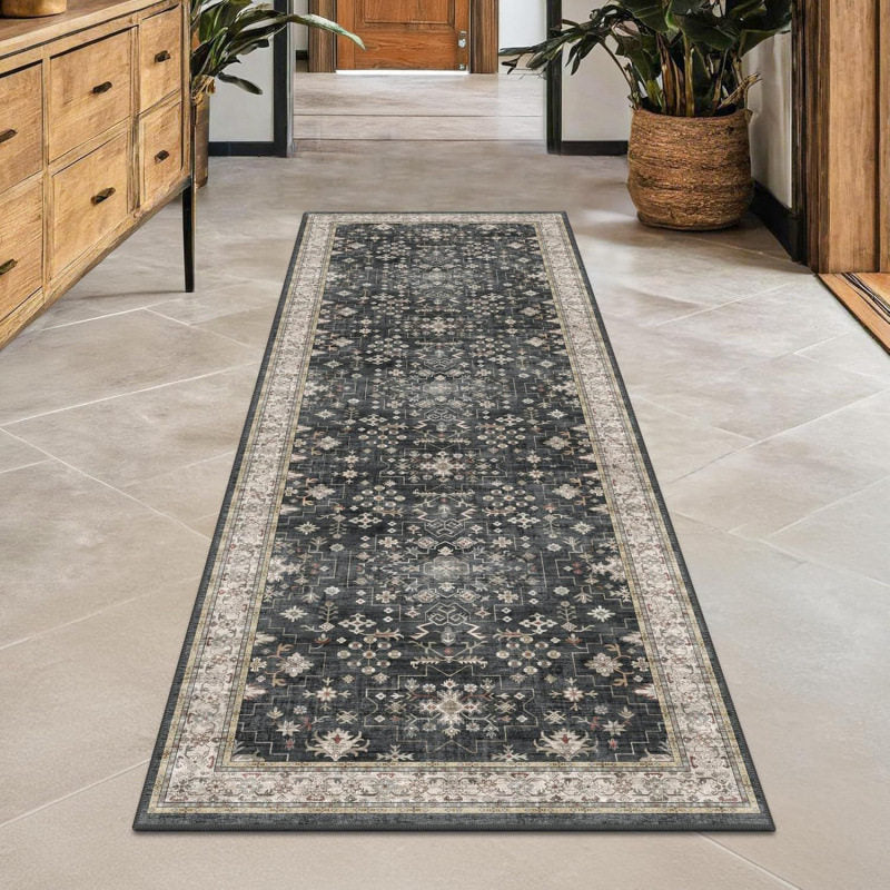 Vintage-Inspired Runner Rug
