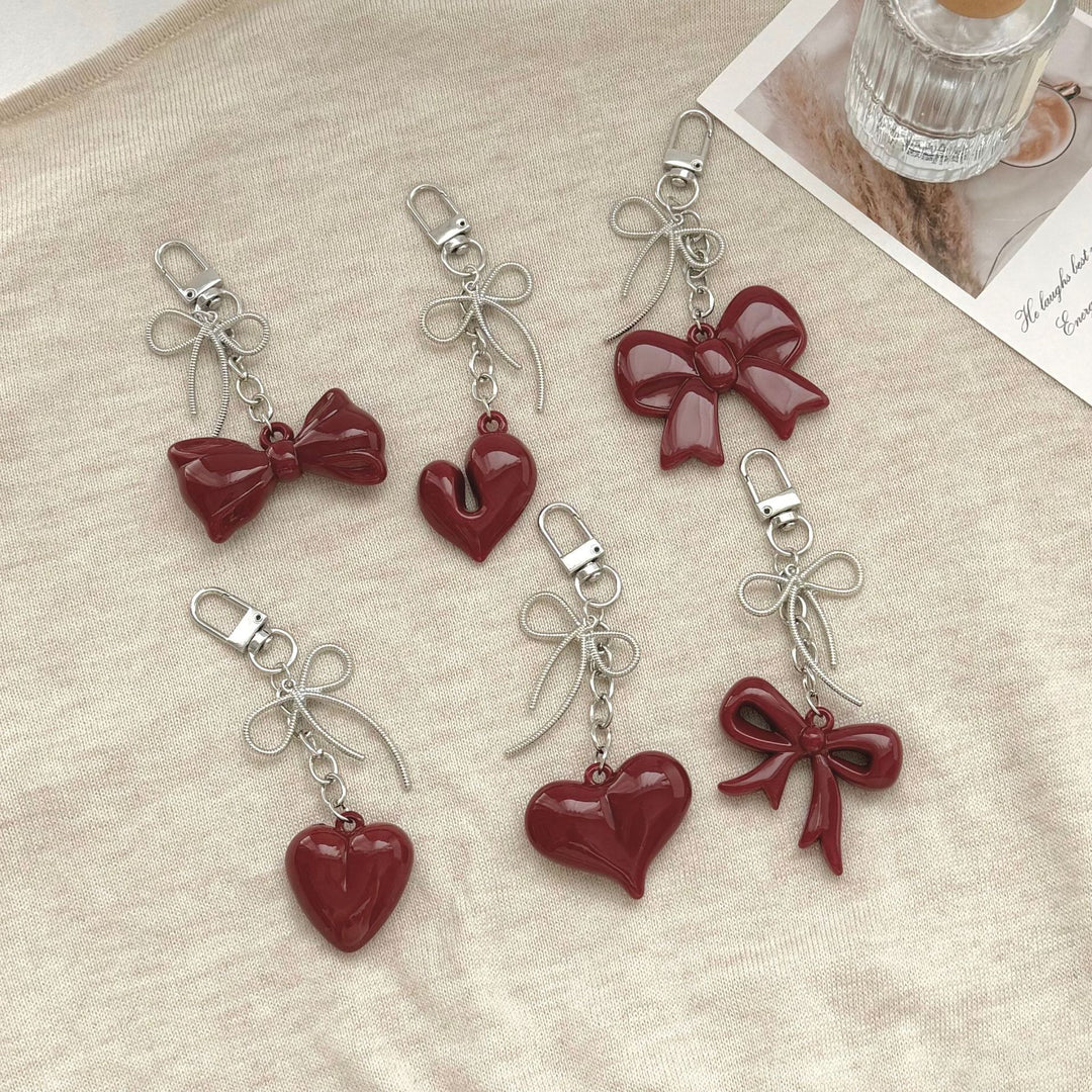 Artistic Heart Charm Keychain Kalsten