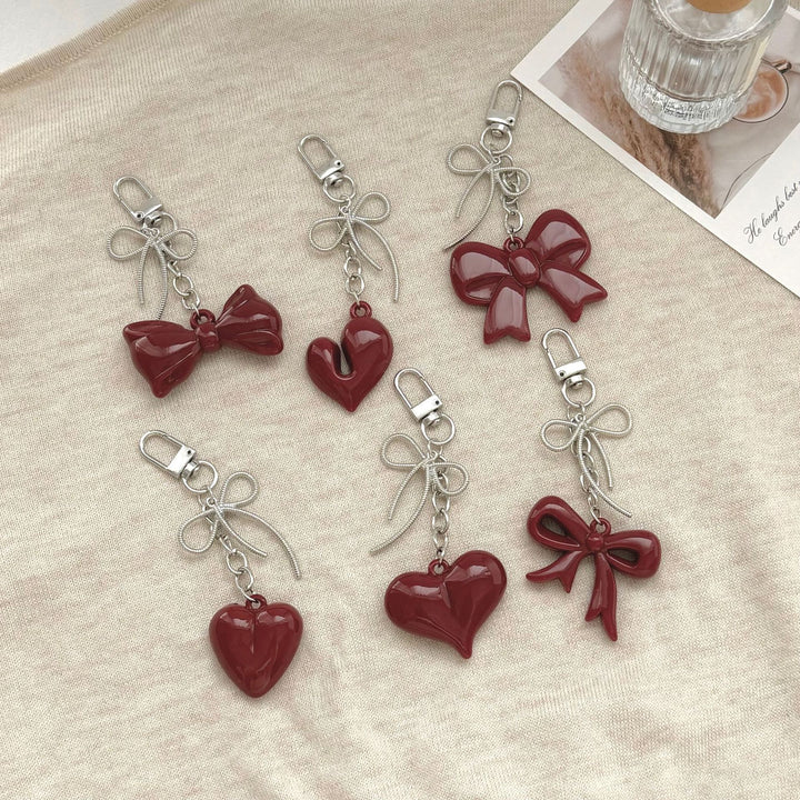 Artistic Heart Charm Keychain Kalsten