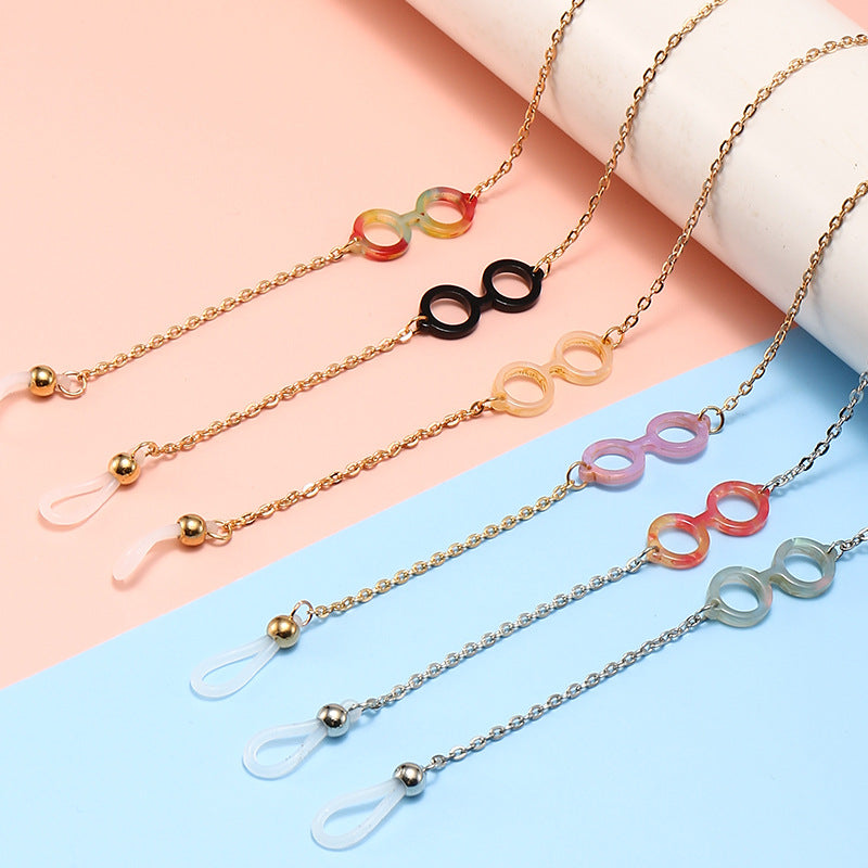 Stylish Eyewear with Decorative Chain Kalsten